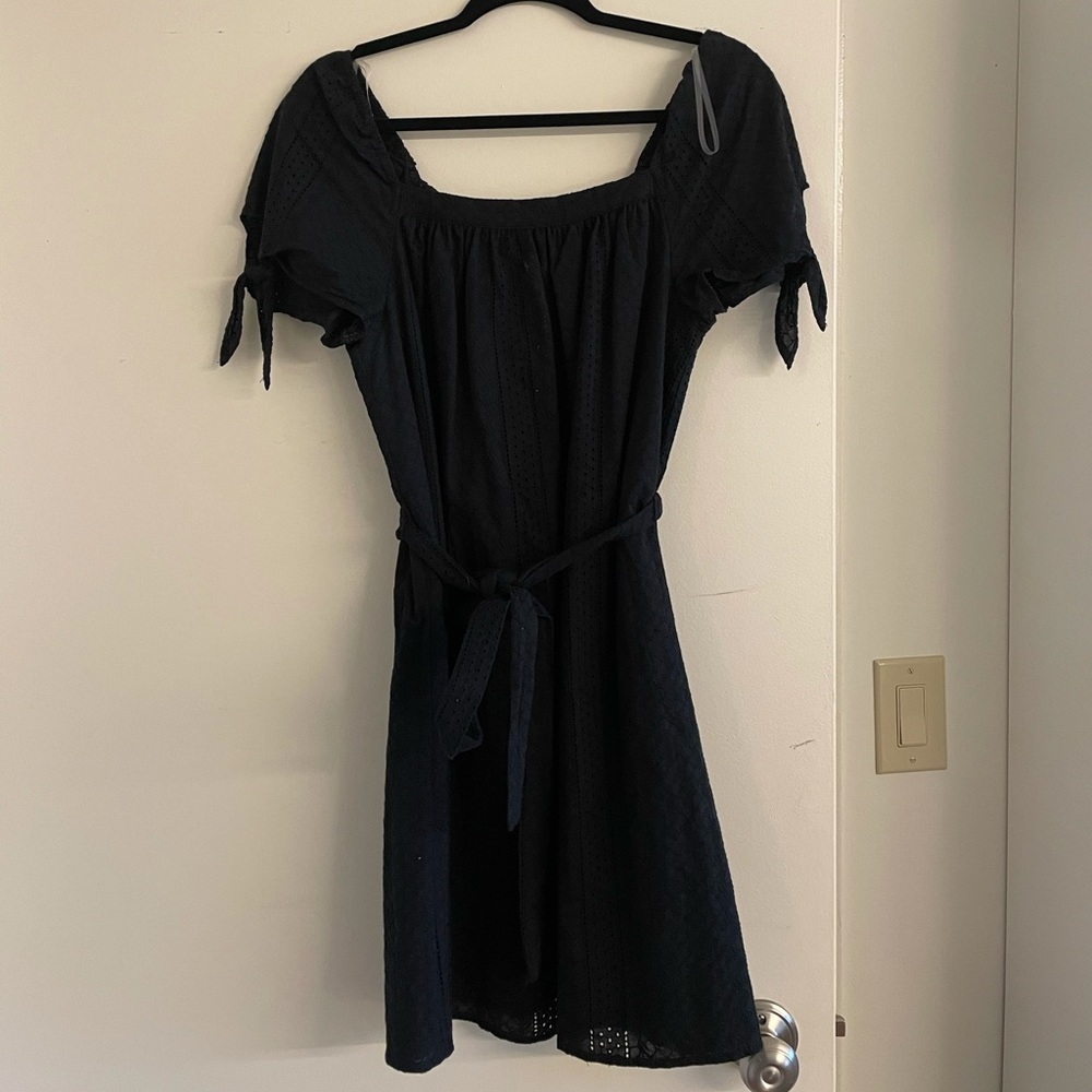 Black eyelet sundress worn once perfect condition